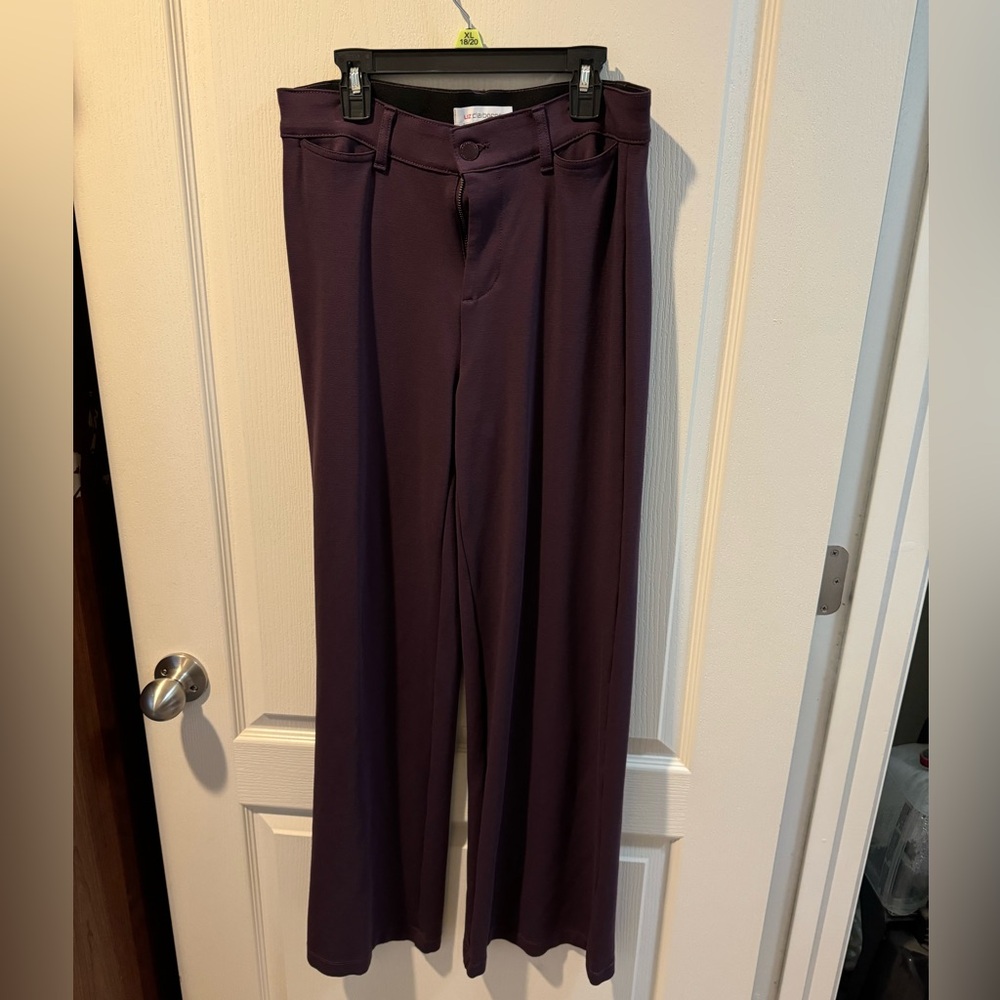 Deep purple dress pants